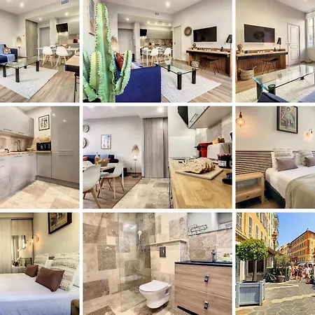 Apartman Nestor&jeeves - Cactus Riviera - Hyper Center - Very Close Sea And Place Massena Nizza